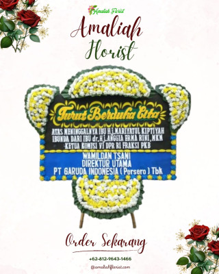 Papan Bunga Duka di Awinbon