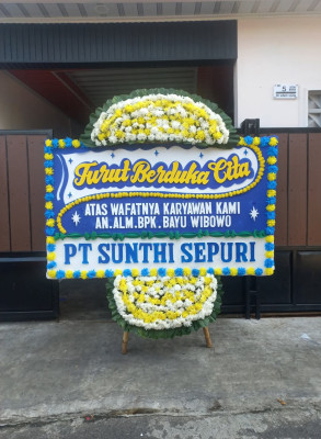 Papan Bunga Duka di Awinbon
