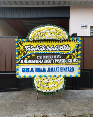 Papan Bunga Duka di Awinbon