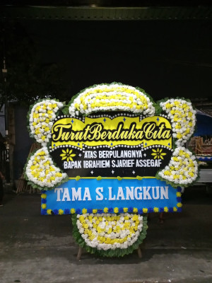Papan Bunga Duka di Awinbon